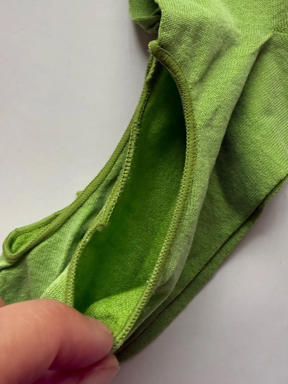 Women's Everyday Crew Sock - Lime Green